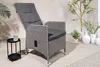 riess-ambiente Outdoor Gartenstuhl SYLT grau Polyrattan Produktbild-Vorschau 5