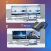USB C Hub 7in1 Adapter 2x HDMI 4K 60Hz 100W PD Schnellladen Produktbild-Vorschau 8