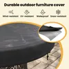 vidaXL Housse pour table d'extérieur 62 x 62 x 10 cm Voir les images du produit 5