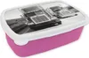 KitchenYeah® Lunchbox Brotzeit Brotdose 17x11 cm Lastwagen Produktbild-Vorschau 1
