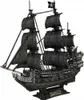 3D puzzle Pirtsk lo Queen Anne's Revenge XL Náhled obrázku produktu 5