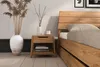 Bett Swig 1 Sonderlänge 100x190 Wildeiche massiv mit Produktbild-Vorschau 6