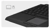 KeySonic KSK-5210ELU (DE) Mini Tastatur, Touchpad, Produktbild-Vorschau 3