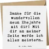 Mr. & Mrs. Panda Grußkarte Spruch 9. Hochzeitstag Produktbild-Vorschau 1