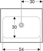 Geberit 501834008 iCon Light Waschtisch 60x48cm Produktbild-Vorschau 1