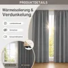 Thermo Vorhang Kälteschutz Verdunkelungsvorhang 370g/m² Produktbild-Vorschau 3