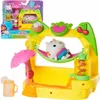 A toy playset with accessories, including a unicorn figure, a smoothie stand, and a drink, displayed in its packaging. Náhled obrázku produktu