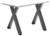 Schreibtisch 120x70 Computertisch Home Office Weiß matt Produktbild-Vorschau 1