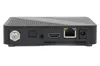 Rear view of a black satellite receiver with various ports. Produktbild-Vorschau