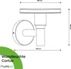 LUMILED LED Außenwandleuchte CCT 12W 3000-6500K IP65 Produktbild-Vorschau 7