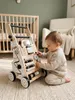 KiddyMoon Marcheur en bois pour bébé Marcheur amusant pour Voir les images du produit 6