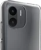 Close-up of the back of a smartphone showing the camera module and a transparent protective case. Produktbild-Vorschau