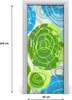 Tulup Türaufkleber 85x205 cm Dekorative Aufkleber Produktbild-Vorschau 2