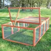 zooprinz Auslaufgehege Rabbit Run | Braun | 100x48x181cm Produktbild-Vorschau 10