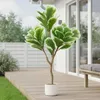 Künstliche Geigenfeige (Ficus lyrata) - Baum - 100 cm Höhe Produktbild-Vorschau 5