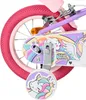 Volare Unicorn kinderfiets - meisjesmodel - 12 inch - paars Productafbeelding-voorbeeld 2