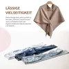 Generisch Damen Dreieckstuch Elegant Poncho Schultertuch, Produktbild-Vorschau 4