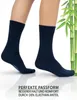 OCERA 12x Bambus Socken Uni verschiedenen Farben  - Blau Produktbild-Vorschau 4