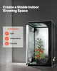 SucceBuy pěstební stan 100x100x200 cm, stan pro rostliny s Náhled obrázku produktu 2