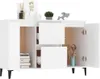 vidaXL Sideboard Weiß 102x35x70 cm Holzwerkstoff Produktbild-Vorschau 3