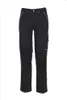 A pair of black work pants is shown against a white background. Produktbild-Vorschau
