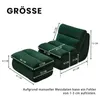 MODFU Schlafsofas mit Fußstütze, Klassische Sessel Lazy Produktbild-Vorschau 9