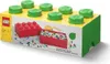 Boîte de rangement LEGO 2x4 vert foncé Voir les images du produit 11