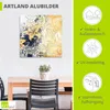 ARTland Wandbild Alu für Innen & Outdoor Blume, Produktbild-Vorschau 3