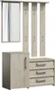 Garderobe Wandgarderobe Flurgarderobe Paneel Spiegel Produktbild-Vorschau 1