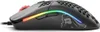 A side view of a black gaming mouse with RGB lighting. Produktbild-Vorschau