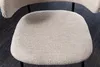 Design Stuhl VOGUE greige Bouclé schwarze Metallbeine Produktbild-Vorschau 10