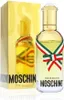 A bottle of Moschino perfume and its packaging. Produktbild-Vorschau