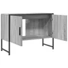 Waschbeckenunterschrank Grau Sonoma 80x33x60 cm Produktbild-Vorschau 6