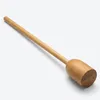 XXL Holzstampfer Buche für Sauerkraut, großer 110 x 10 cm Produktbild-Vorschau 8