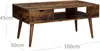 VASAGLE Couchtisch mit  Schublade mit Stauraum 100 x 50 x Produktbild-Vorschau 10