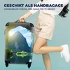 MuchoWow® Koffer Handgepäck Trolley Rollkoffer Kleine Produktbild-Vorschau 4