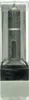 A silver perfume atomizer in a clear plastic case with a black base. Náhled obrázku produktu