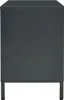 TV-Schrank Anthrazit 105x35x52 cm Stahl und Glas Produktbild-Vorschau 4