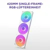 NZXT F420 RGB Core Computer case Fan 14 cm White 1 pièce(s) Voir les images du produit 3