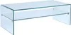 Couchtisch doppelt - Sicherheitsglas - Transparent - Produktbild-Vorschau 3
