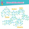 Set Da Costruzione Per Bambini 87 Pezzi Per Creare Forti Anteprima dell’immagine prodotto 6