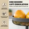 eluno Obstetagere, Brotkorb rund 2-stöckig, Obstschale, Produktbild-Vorschau 6