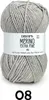 Drops Merino Extra Fine Uni Colour 08 Greige Strickgarn Produktbild-Vorschau 1