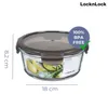 LocknLock  oven glass 950ml Ø 180 x 82 mm, Deckelfarbe grau Vista previa de la imagen del producto 2