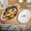 Casserole en fonte (7,1 litres), forme ovale, incluant des Voir les images du produit 5