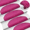 vidaXL Podložky na kroky 15 kusov 65x21x4 cm Ružová Náhľad obrázku produktu 2