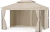 Blumfeldt Mondo Dual Tonnelle 3x4 - Double Toit & Voir les images du produit 1