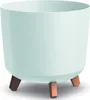 Vaso da fiori Gracia rotondo ⌀29,8 cm bianco Anteprima dell’immagine prodotto 1