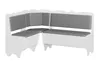 Eckbankgruppe 2-tlg. RHODOS 150x110 cm, grau-weiß aus Produktbild-Vorschau 9
