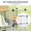 Modulární police HOMCOM 850-176, s 16 samostatnými boxy DIY Náhled obrázku produktu 4